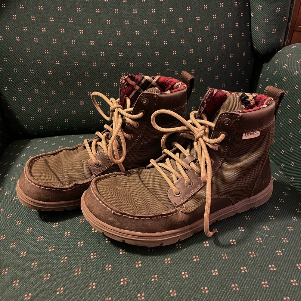 Lems Boulder Boot 40 Canvas and Leather